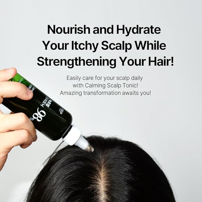JHP Calming Scalp Tonic , Dandruff-prone, Dry, Oily, Itchy scalp care, Moisture care, 100ml K-Beauty