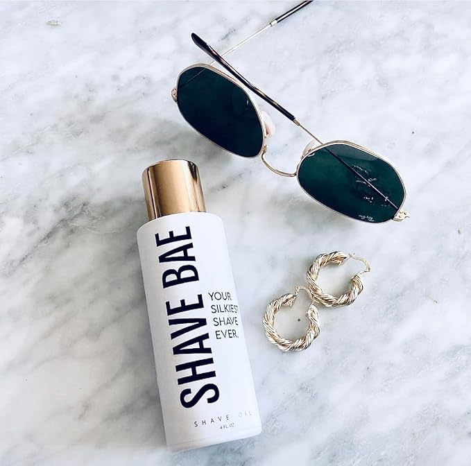 ALL-NATURAL Shaving Oil - No Razor Burn or Bumps | Hydrating | Beard & Bikini Lines | Silky Smooth Skin | Non-Toxic, Made in USA | Ditch Shaving Cream & Skip Lotion | Best shave ever