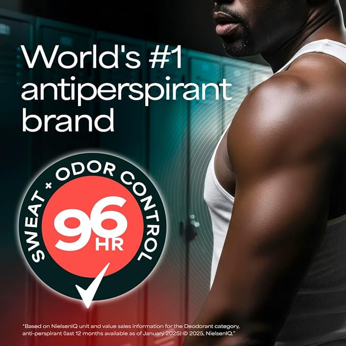 Degree Men Antiperspirant Deodorant Sport Strength,72-Hour Sweat & Odor Protection Prescription-Strength Antiperspirant For Men with MotionSense Technology, 1.7 oz (Pack of 2)