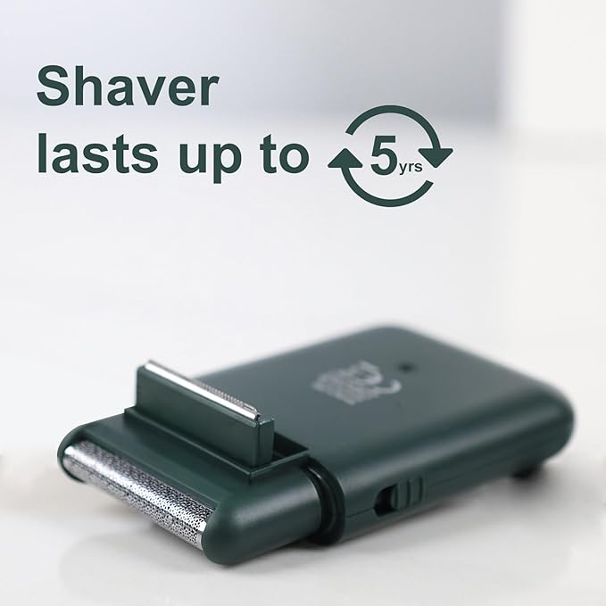 Electric Razor for Men, Mini Electric Foil Shavers with Beard Trimmer, Wet Dry Cordless Shaver,Portable Men’s Travel Razor for Shaving Face，USB-C Rechargeable - G