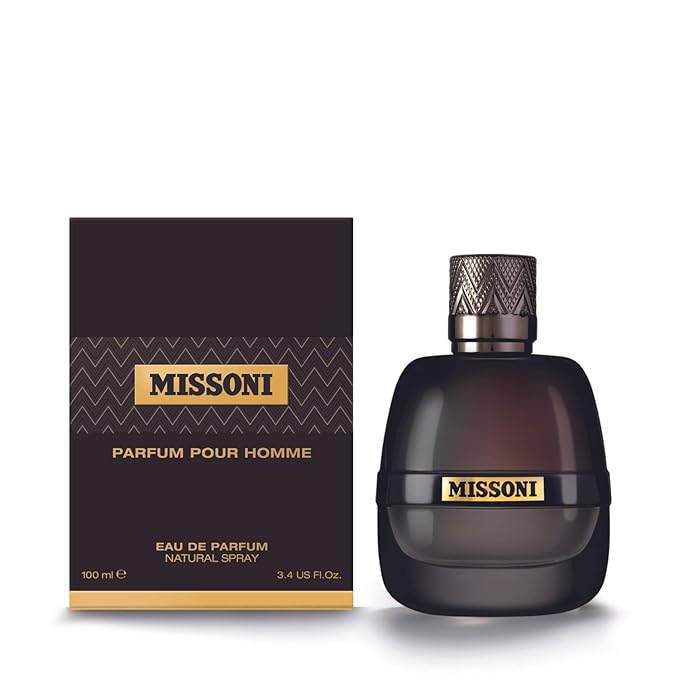 Missoni Missoni Pour Homme Men EDP Spray, 3.4 Fl Oz (Pack of 1)