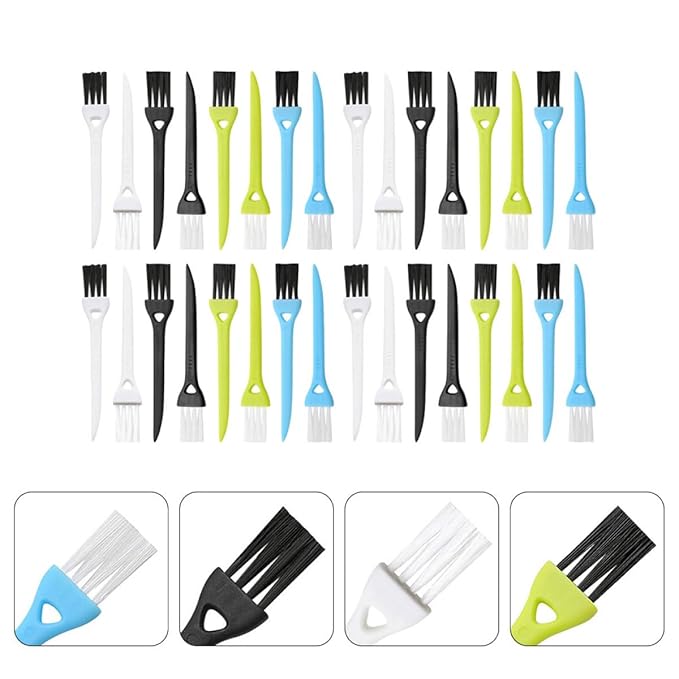 Uonlytech 36pcs Electric Shaver Cleaning Brush Set with Small Crevice Brushes, Sturdy Razor Cleaner Tools for Men’s Electric Shavers and Trimmers, Portable Personal Grooming Accessories