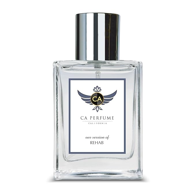 CA Perfume Impression of Rehab for Women and Men Long Lasting Unisex Fragrance Eau De Parfum 1.7 Fl Oz 50ml