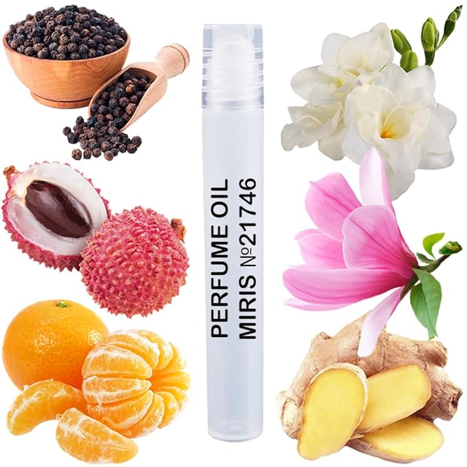 MIRIS No. 21746, Inspired by Miracle, Long-Lasting Perfume Oil for Women Roll-On, Rollerball 0.34 Fl Oz / 10 ml
