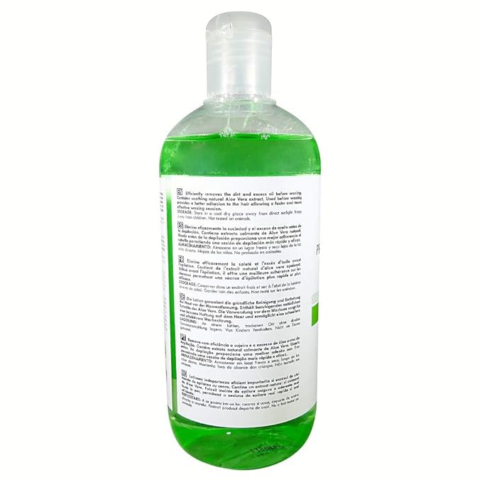 Waxness Spa Choice Pre Post Waxing Lotion Aloe Vera and Argan Oil 2 X 16.9 fl oz / 500 ml