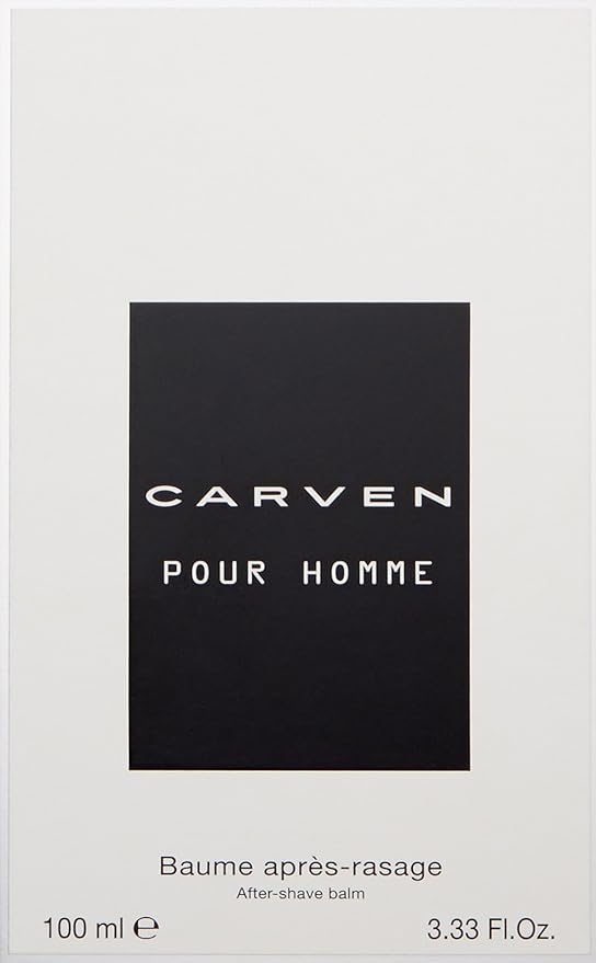 Carven Pour Homme After Shave Balm, 3.33 Fl Oz