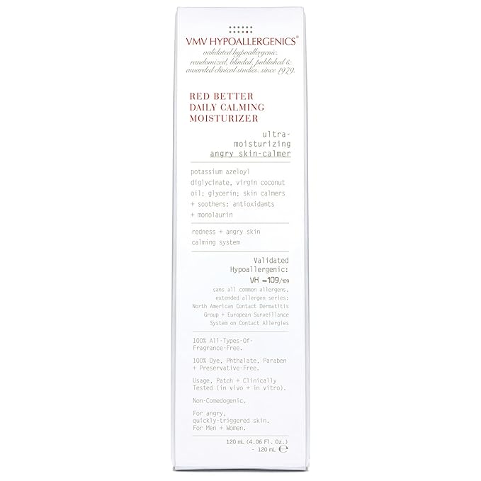VMV Hypoallergenics Red Better Daily Therapy Moisturizer 120ml