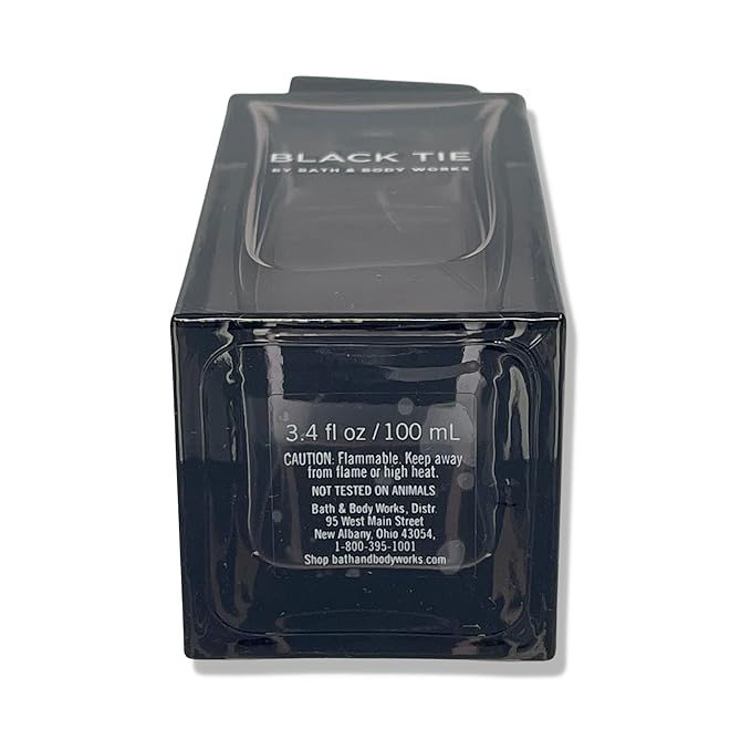 Bath & Body Works Black Tie Cologne for Men 3.4oz - NEW PACKAGING 2022