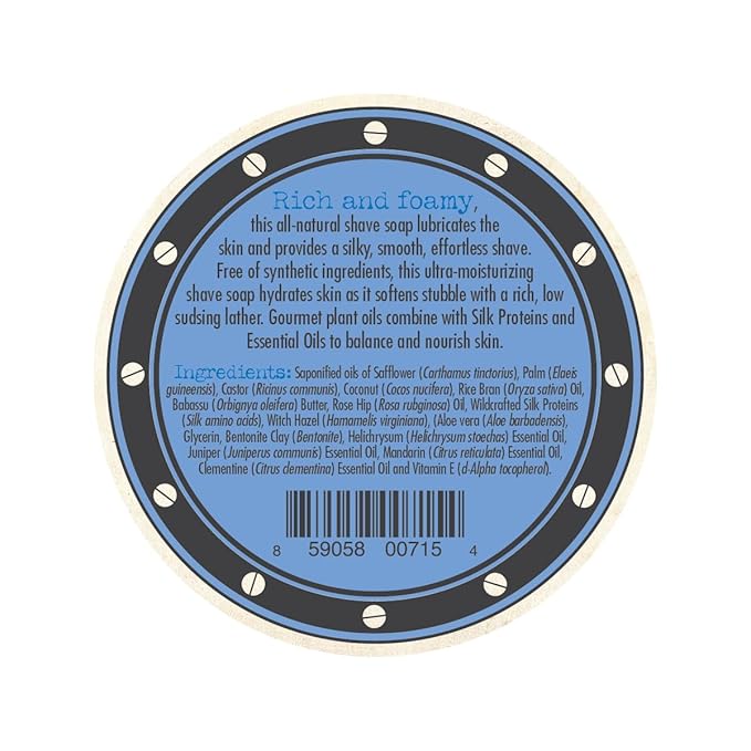 Three Sisters Apothecary 3.5 oz. Shave Soap (Juniper and Citrus)