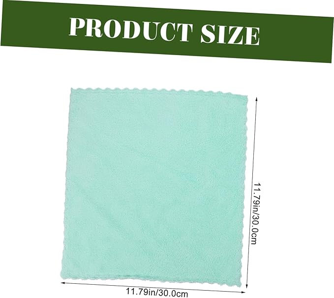 PartyKindom 6pcs Coral Face Towels Travel Towel for Women Men Makeup Remover Cloths Reusable Facial Wipes for Women Facial Cleaning Supplies for Housekeeping