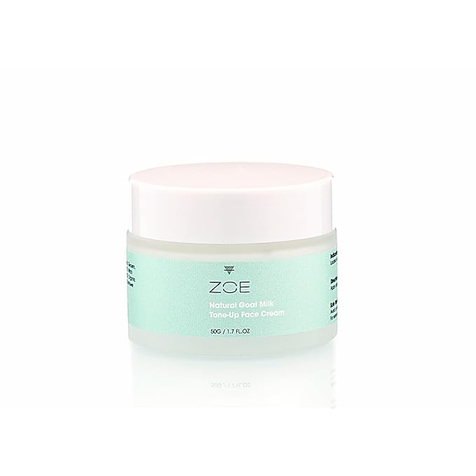 ZOE Goat Milk Moisturizer for Sensitive Skin – Hydrating, Soothing Face Cream with Aloe, Jojoba & Vitamins – Organic, All Natural & Cruelty-Free, Fragrance Free