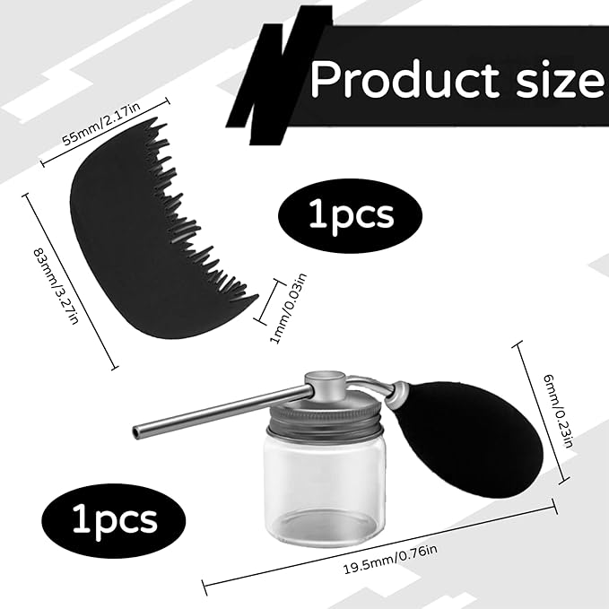 Hair Fiber Spray Bottle With Hairline Optimizer,Spray Applicator,Hair Fiber Spray Applicator,For Hair Building Fibers, Dry Shampoo And Cosmetic Powders