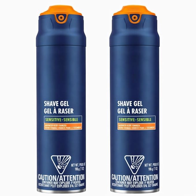 Pro Shaving Gel for Men, Fragrance Free, 7 oz (2-Pack)