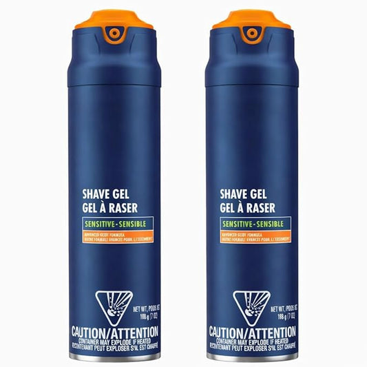 Pro Shaving Gel for Men, Fragrance Free, 7 oz (2-Pack)