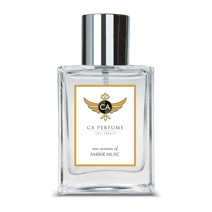CA Perfume Impression of Amber Musk for Women and Men Long Lasting Unisex Fragrance Eau De Parfum 1.7 Fl Oz 50ml