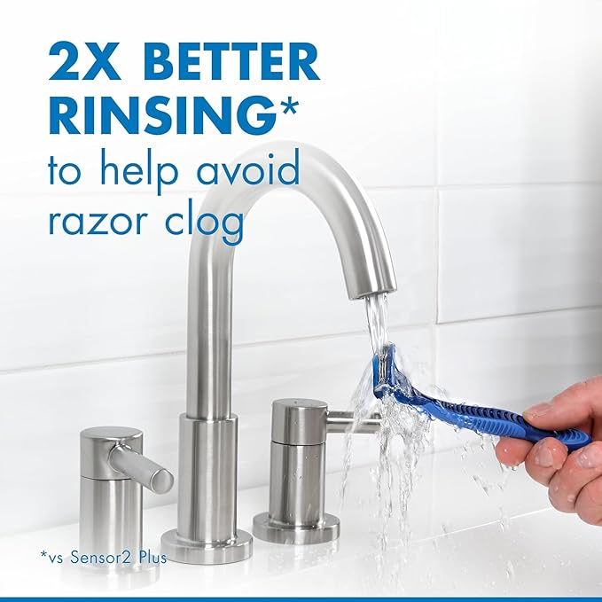 Gillette Sensor3 Comfort Men's Disposable Razors, 12 Razors