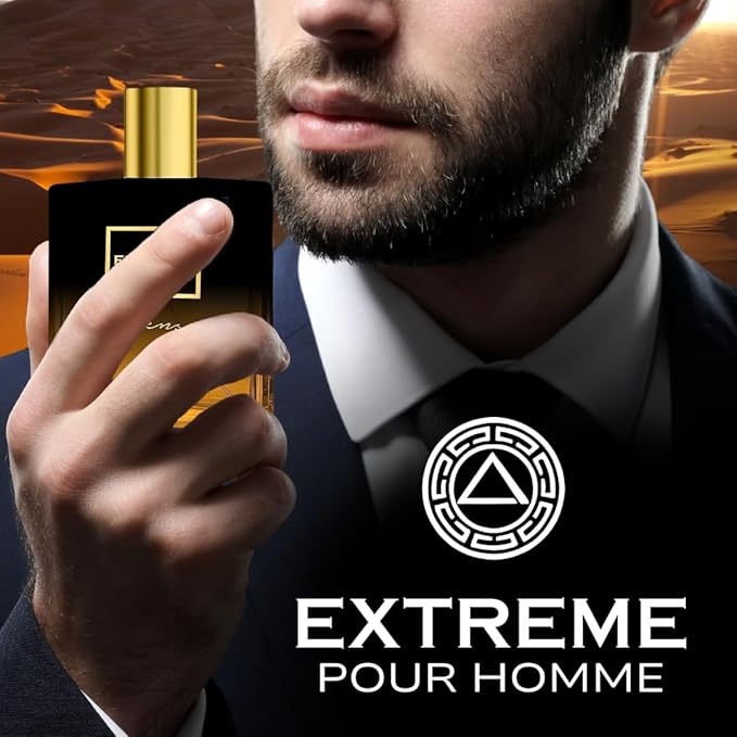 ARIS Extreme Intense Eau de Parfum for Men – Long-Lasting Woody Citrus Fragrance – 100ml Cologne Spray for Daily or Evening Wear – Comes with Extra 15ml Sample (Random Scent Included)