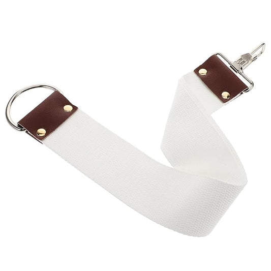 Professional Barber Dual Layer Canvas Sharpening Belt for Smooth Shaving Portable and Compact Design for Home Travel Use for Straight Maintenance