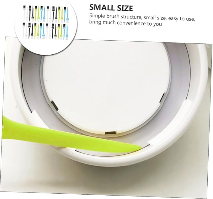 FOMIYES 108pcs Electric Shaver Cleaning Brush Cleaner Non-Shedding Hair Brush for Precision Cleaning Hard Reach Areas Comfortable Grip for Salon Personal Use
