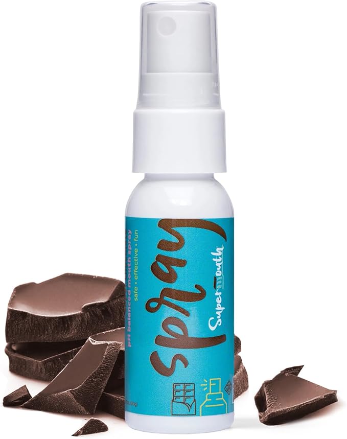 SuperMouth Fluoride-Free Mouth Spray – Alkaline, Sugar-Free Formula with Prebiotics & Xylitol – Gentle for Kids, Adults & Pregnant Women – Freshens Breath, 4 Refreshing Flavors