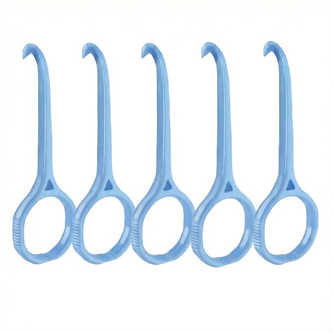5PCS Aligner Removal Tool, Blue Clear Aligner Remover Tools for Invisalign Removable Retainers, Aligners,Braces Removal Kit (5PCS Blue)