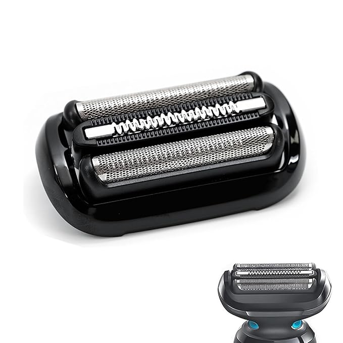 53B Replacement Head Compatible With Braun Series 5 6, 53B Wet and Dry Replacement Foil and Cutter for Braun Electric Shaver S5 S6 5409 5762
