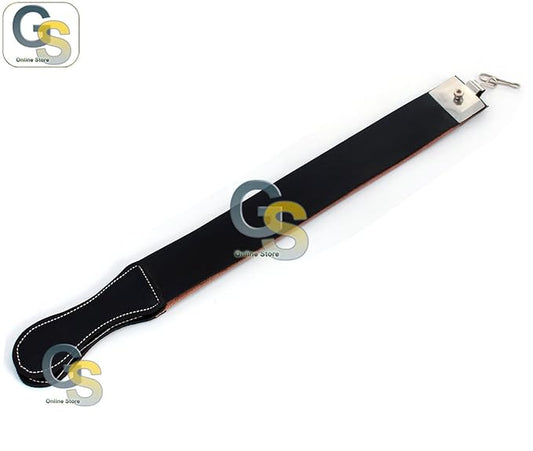 G.S CLASSIC SHAVE STRAIGHT RAZOR AND LEATHER STROP STRAP