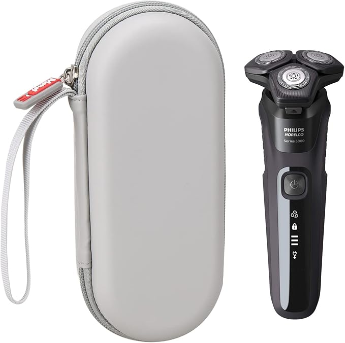 Mchoi Hard Storage Case for Philips Norelco Shaver 2100 2300 3500 6800 3100 5500 5100 5300 5700 6880 7000 7100 7200 Wet/Dry Rotary Shaver, Case Only