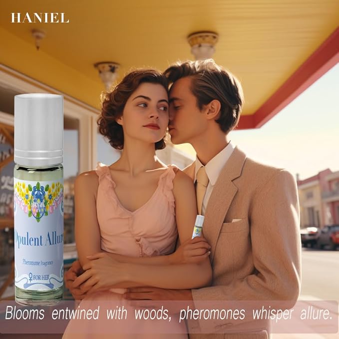 Haniel Pheromones Perfumes Oil for Women - Romantic Tuberose & Jasmine Scent | Portable Feminine Allure, Travel-Sized Elegance