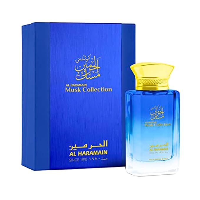 Al Haramain Musk Collection - Cologne for Men - Long Lasting Perfume for Men - Arabian Perfume for Men - Men's Cologne - Musk Perfume - 3.4 oz