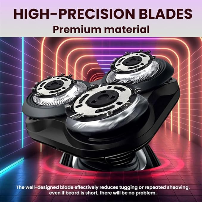 SH50 Replacement Heads Compatible with Philips Norelco 5000 Series, Blades for Philips Norelco Replacement Head for Series 5000 Shavers, 9-PCs