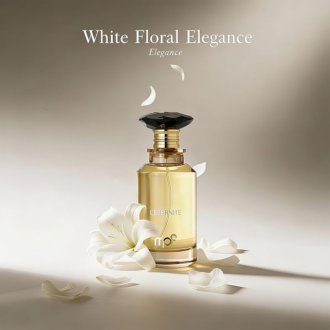 L'Éternité Unisex Timeless Cologne Eau de Parfum 100ml Mandarin Ginger Amber Fragrance Long Lasting Floral Leather Scent Luxury Unisex Gift for Women and Men