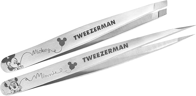 Tweezerman Exclusive Disney's Mickey Mouse & Minnie Mouse Fall in Love Petite Tweeze Set