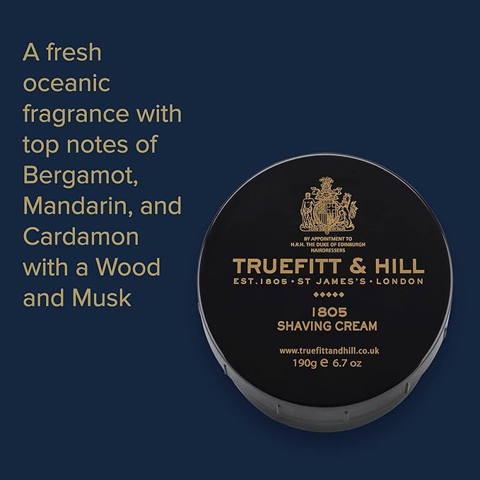 Truefitt & Hill Truefitt & Hill 1805 Shave Cream Bowl 190gm