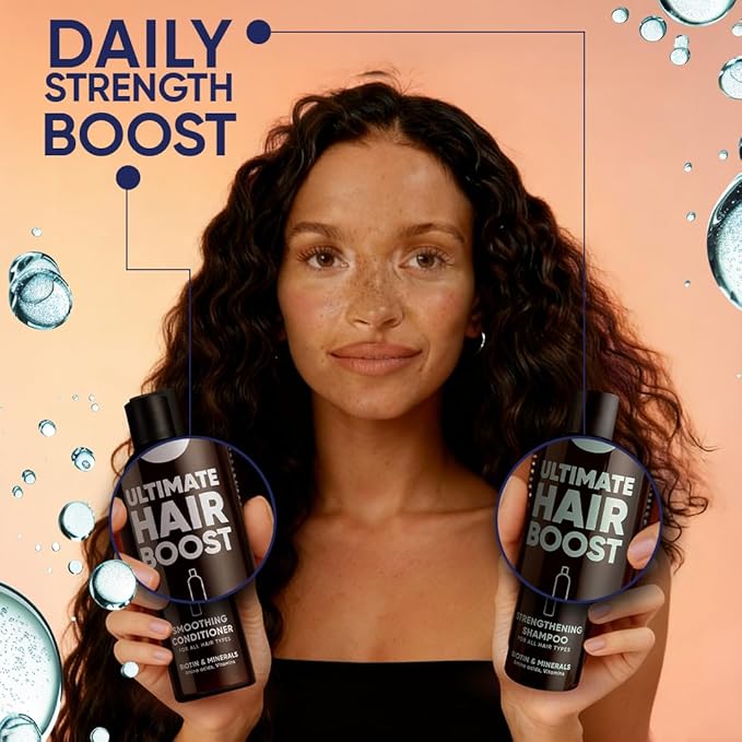 Moerie Volumizing Shampoo and Conditioner for Hair Loss - Thickening Products with Ingredients of Natural Origin - Over 100 Active Ingredients for Thick, Long, Luscious Hair, 2 X 8.45 Fl Oz