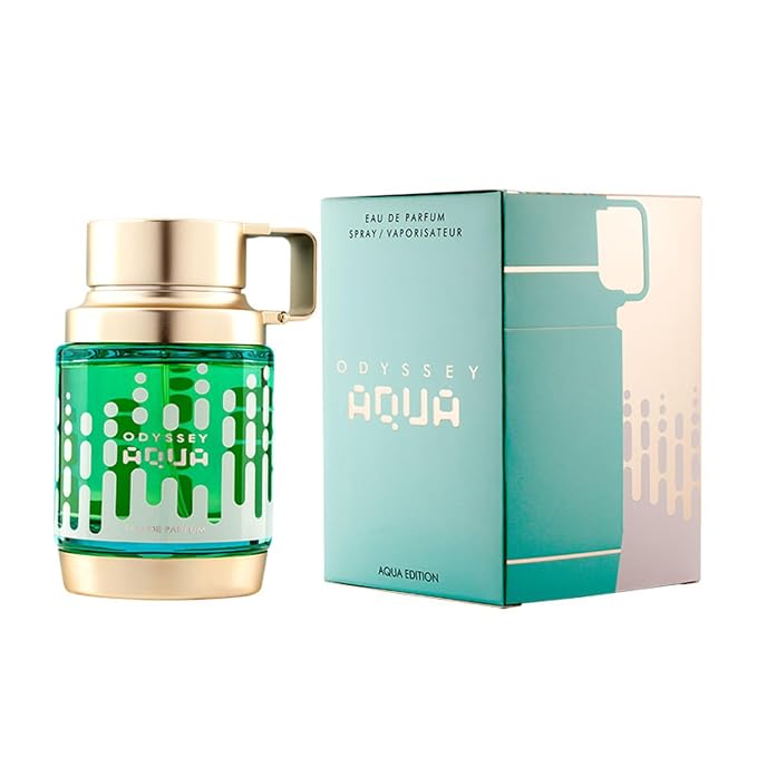 Armaf Odyssey Aqua Edition for Men Eau de Parfum Spray, 3.4 Ounce