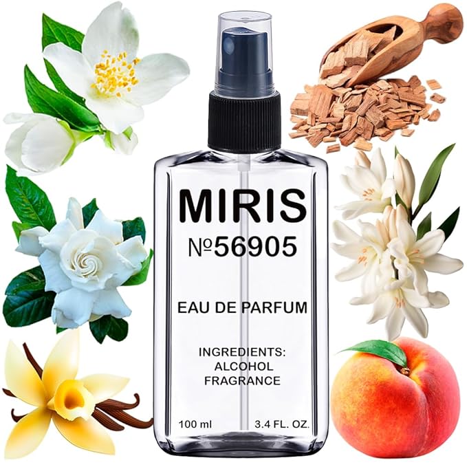 MIRIS No. 56905, Inspired by Hundred Silent Ways, Long-Lasting Unisex Eau de Parfum for Women & Men, Spray 3.4 Fl Oz / 100 ml
