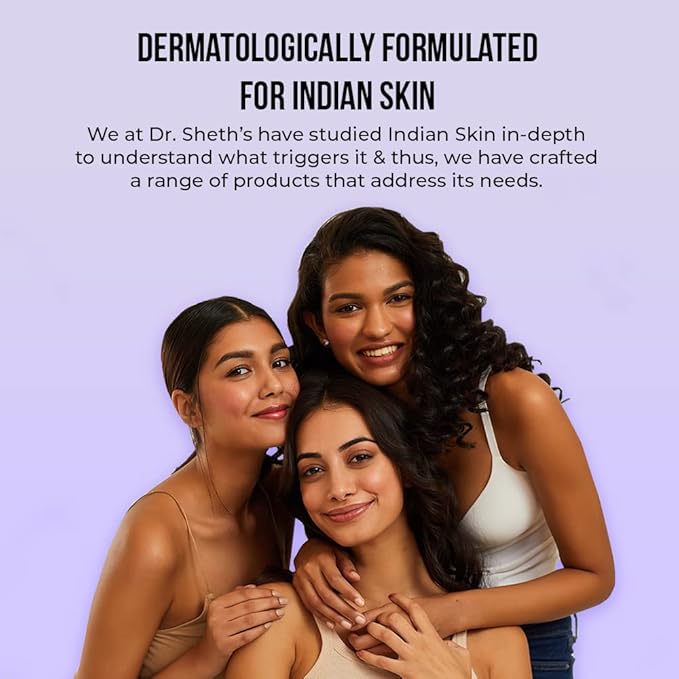 Dr. Sheth's Saffron Face Cream | Hydrates & Soothes Redness | Helps Reduce Spots, Marks and Discoloration | Lightweight & Non-Greasy Moisturizer | 1.06 Oz/30 g
