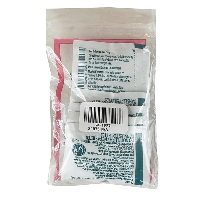 Castille SOAP TOWELETTES (10 Pack)