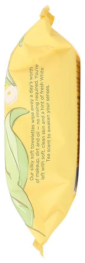 Burt's Bees Facial Cleansing Towelettes with White Tea Extract -- 30 Towelettes