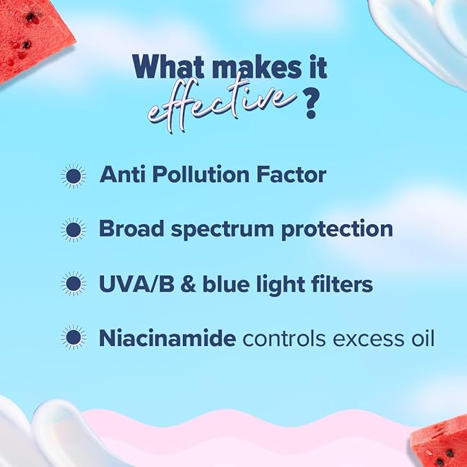 Aqualogica Radiance+ Niacinamide SPF 50 Sunscreen with PA+++ for UVA/B & Blue Light Protection | Sun & Device Screen Light Protector | Lightweight & Fragrance-Free | 1.76 Oz/50g