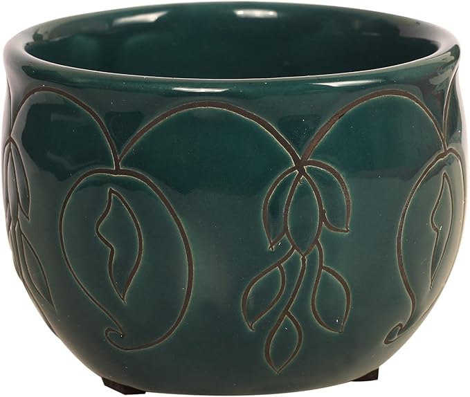 3x4 Inch Shaving Bowl for Men, Handmade Pottery Ceramic Shaving Soap & Cream Bowl – Portable Shaving Mug for Dad & Grandpa by ABHANDICRAFTS (AB-SBOWL-006)