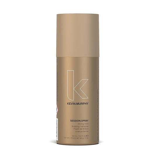 KEVIN.MURPHY SESSION.SPRAY - Strong Hold Finishing Hair Spray - For All Hair Types - Long Lasting Hold - Humidity Resistant Hair Care - 100 mL / 3.4 fl oz
