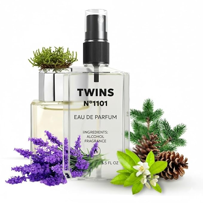 TWINS Impression of Egoist Plat. | Perfume for Men Eau de Parfum | No.1101 | 3.4 Fl Oz / 100 ml