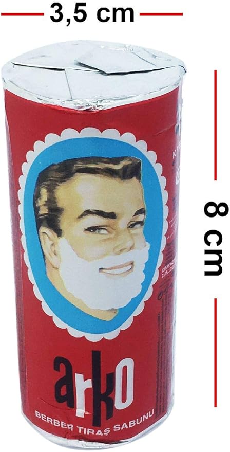 Arko Shaving Cream Soap Stick - 12 Pieces by EVYAP