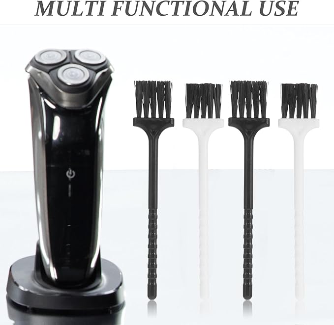 20pcs Electric Shaver Cleaning Brushes Set with Long Handle, Multifunctional Crevice Hair Removal Brush for Men’s Razor Grooming and Travel Use