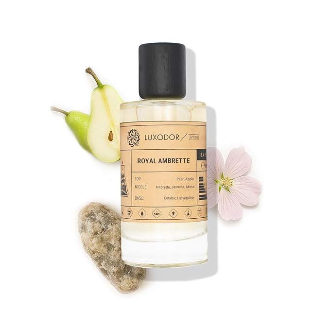 Inspired by L.e L.ab’o Another 13 Eau De Parfum – Royal Ambrette Perfume 3.4 fl oz (100ml) with Concentrated Oil 10 ml– Unisex Perfume for Women & Men, Long Lasting Fragrance
