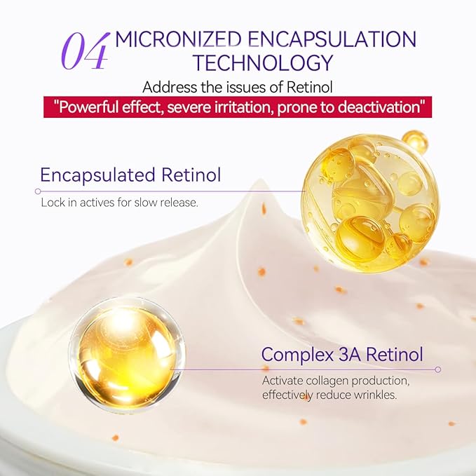 LANBENA Retinol Rejuvenating Face Cream 30g for Women and Men - Face Moisturizer with Brightening & Anti-Aging Effects, Hydrating Formula for All Skin Tones, 1 Fl Oz