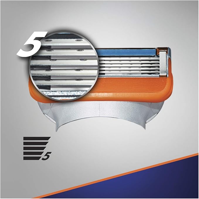 Gilette Fusion5 Razor 4 Blades for Men