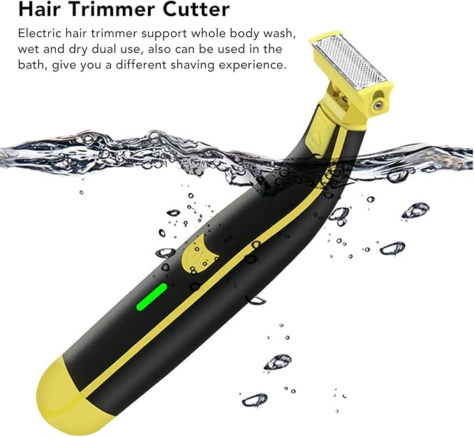 Beard Trimmer and Shavers for Men, Wet and Dry Full Body Shaver with 4 Combs, Rechargeable Mens Electric Razors for Shaving Face, Beard, Hair and Body, Gifts for Men